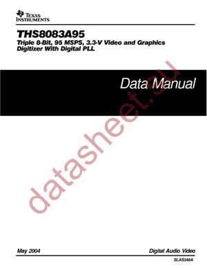 THS8083A95PZP datasheet  
